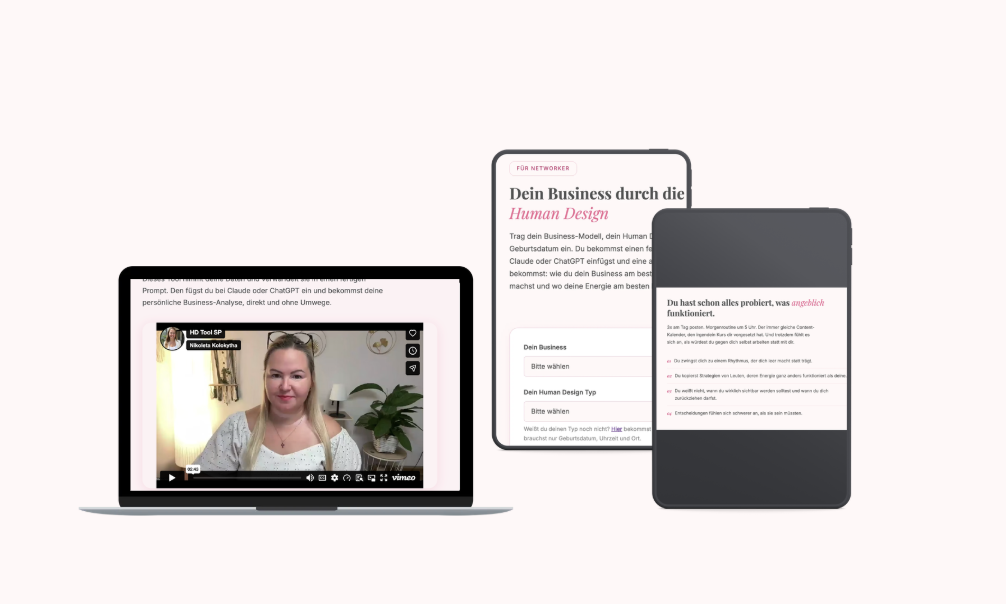 Human Design Business-Tool Vorschau